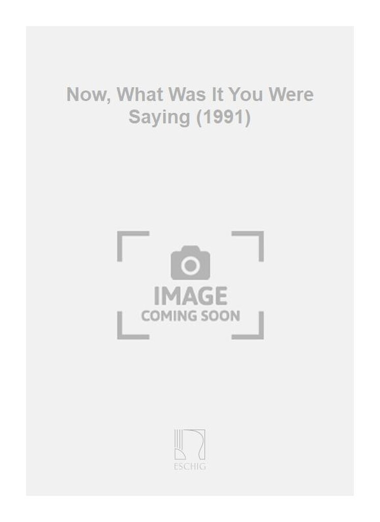 Now What Was 2 Sop-Piano